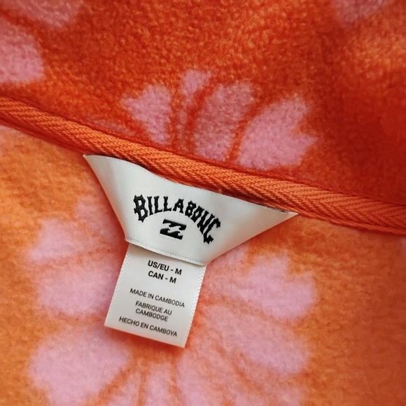 BILLABONG NEW Casual Fling Half Zip Pullover Fleece - Picture 12 of 14